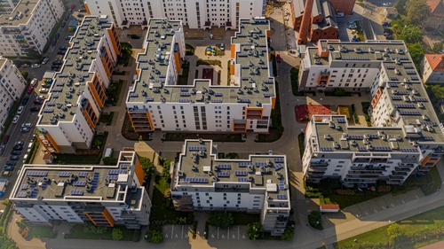 Poznańskie osiedla wspierane energetycznie przez fotowoltaikę - nowatorski projekt developera